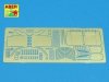 Aber 35A042 Przednie i tylnie błotniki do Tiger II i Jagdtiger (1:35)